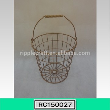 2015 New Arrival and Hot Selling Decorative Wrought Iron Basket