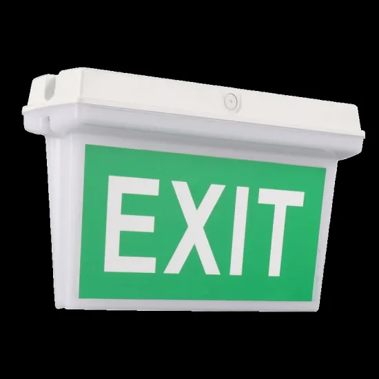 3 hours 3W Waterproof 360lm exit sign light