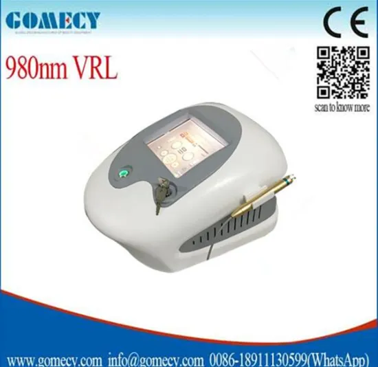 980nm diode laser removal vascular clearance machine / salon equipment 980nm diode laser