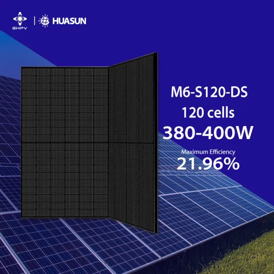 HUASUN Solar Panels: High-Power Shingle Roof Tiles in 380W, 385W, 390W, 395W, and 400W Mono-crystalline Modules for Maximum Energy Efficiency