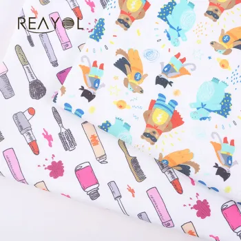Wholesale Printed Breathable Polyester Fabric for Garments