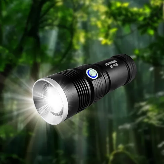Super Bright 100,000 Lumens Rechargeable Tactical Flashlight: Waterproof and Powerful Torch