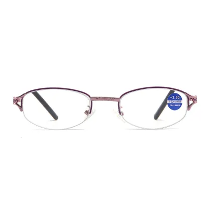 1850 Square Anti-Blue Light Blocking Reading Glasses: Factory Wholesale Vintage Rectangle Reading Glasses Frames