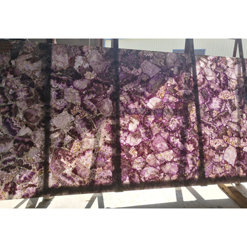 amethyst slabs  purple crystal stone