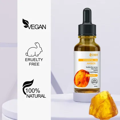 Pure Natural Amber Oil Amber Oil Essential for Aromatherapy