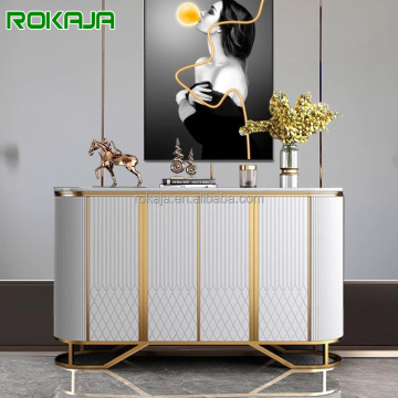 Italian Modern Laminate Sideboard for Living Room Storage