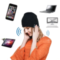 Topi Rajutan Musik Beanie Headset Nirkabel Bluetooth