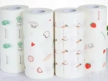 sauberes Küchentuchrolle Papiertuch