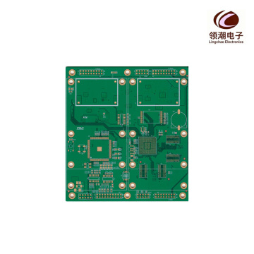 4-Layer FR-4 PCB with Green Solder Mask and OSP Finish