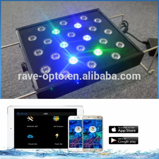 6 modes WiFi control mini aquarium tank use led aquarium light for coral reef