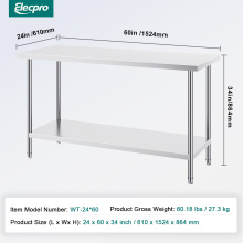 Stainless Steel Table High quality OEM stainless steel work table Supplier