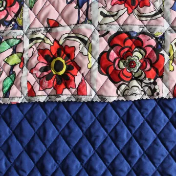 100% polyester double face quilting fabric