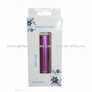 Power Bank 2,200mAh for iPhone with CE, RoHS, PayPal Payment Accepted and Free Samples Supply