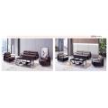 Hotel Leather Set Furniture 3 Seater Relax Sofa