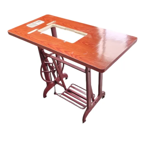 Steel Pipe Stand for JA Series Household Sewing Machine with Red Table