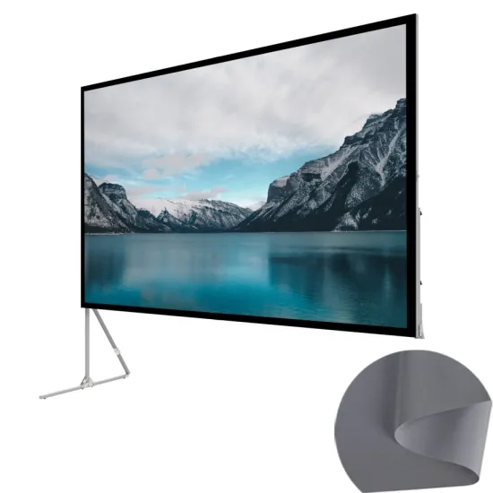 High-gain 0.14MM Bead Projection Screen Fabric for Home Cinema and Front Projection