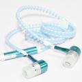 Desain Ritsleting In-Ear Metal Headphone Earphone Kabel