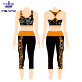 Sublimation cheer workouts outfits