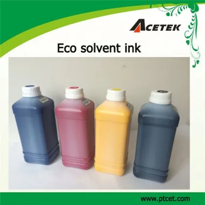 Acetek Brand Factory Wholesale Digital Printer Ink , Jetbest Eco Solvent Ink