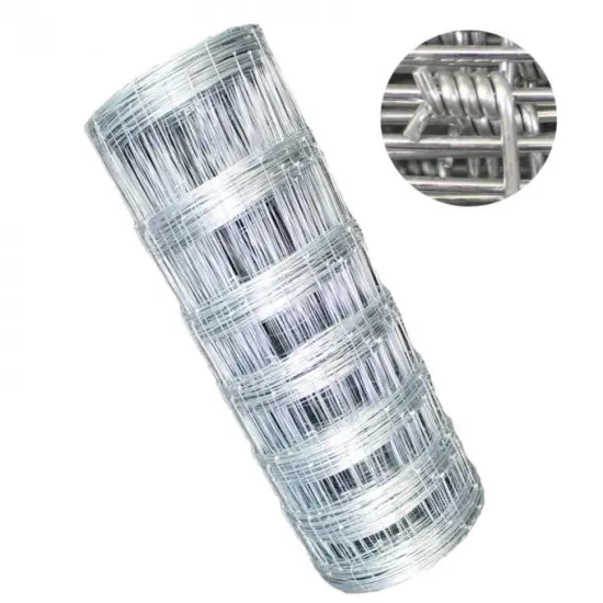 Hot Dip Galvanized Steel Wire Mesh Hinged Joint Fencing for Cattle and Livestock Farms