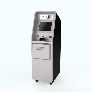 Bankomaty z białymi etykietami Automaty kasowe