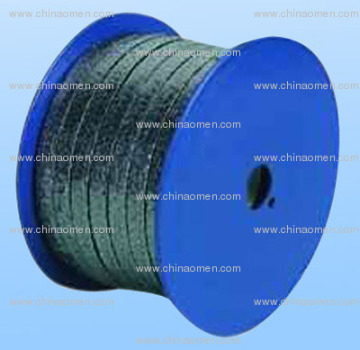 Expanded graphite packing