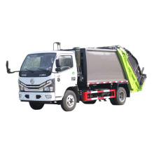 Dongfeng 6 cbm waste management compactor trash truck