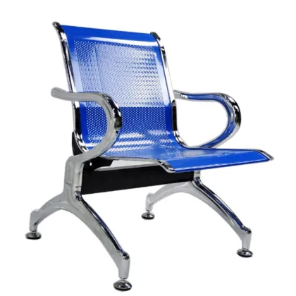 Metal Public Chairs - 3 Seats, Cheap Prices for Airport and Hospital Seating