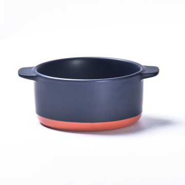 Custom Color Stackable Noodle Ceramic Cereal Bowl