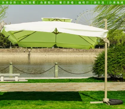 Garden Banana Umbrella with Stand