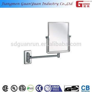 dual arm makeup hair dressing square magnifying mirror 10x