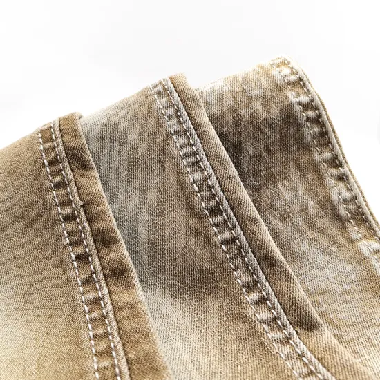 Aufar 8.4oz cotton spandex denim fabric right