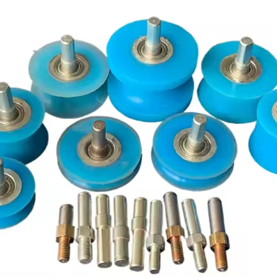 Wood Packaging Machine Parts: PUR Packaging Machine Rubber Wheel Machinery Components