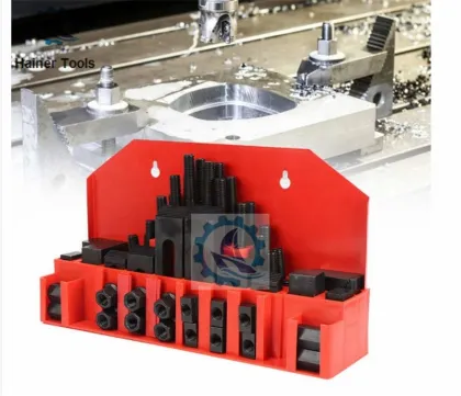 CNC Milling Machine Clamping Tools: Steel Clamping Kits M6 (58pcs)