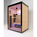 Sauna de infravermelho distante em casa interna