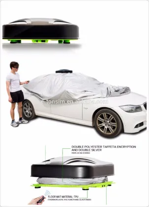 Wholesale and cheap disposable automatic car covers temporary car covers