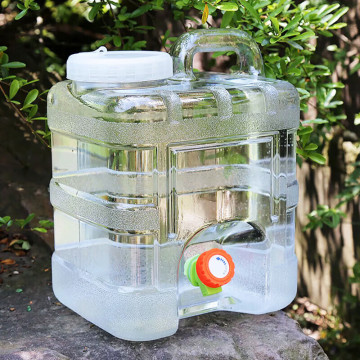 Maxcook 10L Water Tank with Faucet - Portable Outdoor Camping Water Storage Bucket