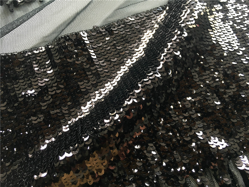 Fring Sequin Embroidery Fabric