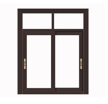 Two Track Aluminium Sliding Windows With Mosquito Net