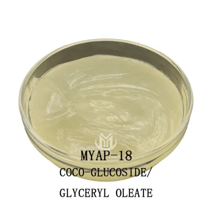 Coco glucoside and Glyceryl oleate Emollients