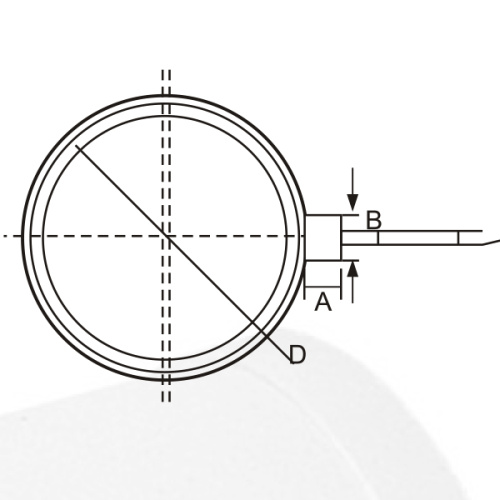 BS5255 / 4514 ड्रेनेज Upvc क्लिप ग्रे रंग