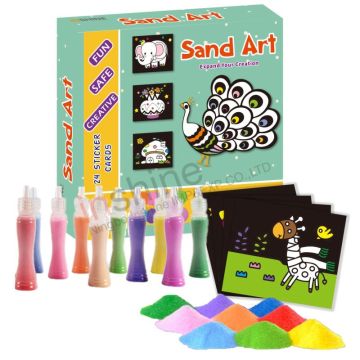 Kit completo de dibujo de arte de arena: un suministro creativo versátil para niños y adultos