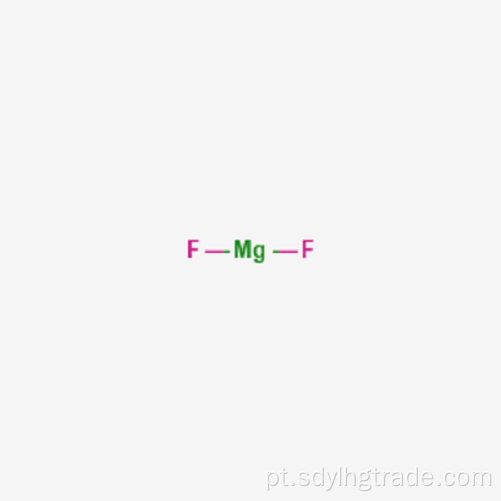 reação de síntese de fluoreto de magnésio