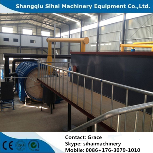 waste material recycling to furnace oil machine