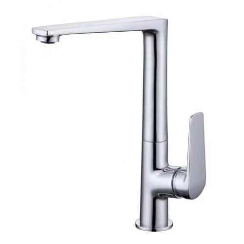 Contemporary chrome plating flexible hose faucets for kitchen