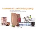 Sac d&#39;emballage alimentaire compostable / biodégradable avec fenêtre