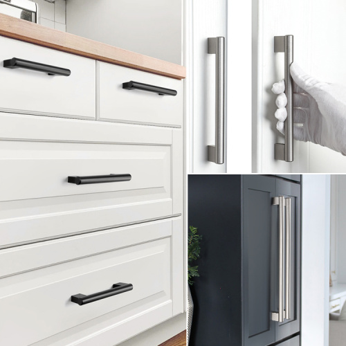 Long drawer handles Stainless steel 7-9/16" (192mm)