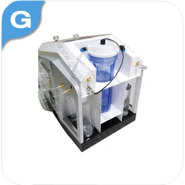 Water dermabrasion machine with lcd screen
