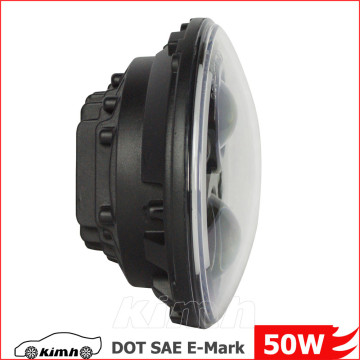 Plug and play Hi/Lo beam Chrome or Black color car led head lamp