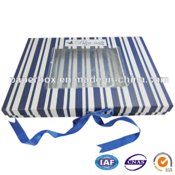 Paper Foldable Box with Magnet Closure for Bedding Sheets